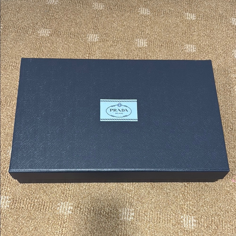 Prada Navy Blue gift Box 15.5x9.5”